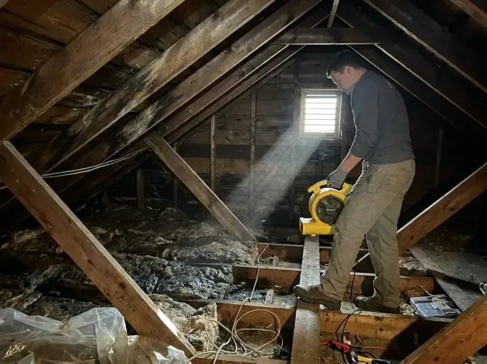 attic-water-damage-drying-proc-007 — frequently asked questions, Emergency Water Extraction & 24/7 Flood Response in Wahpeto…